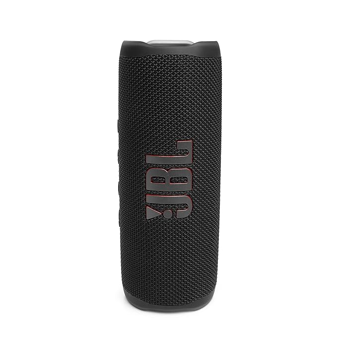 BL Flip 6 Wireless Portable Bluetooth Speaker Pro Sound, Upto 12 Hours Playtime, IP67 Water & Dustproof, PartyBoost & Personalization App (Without Mic, Black)